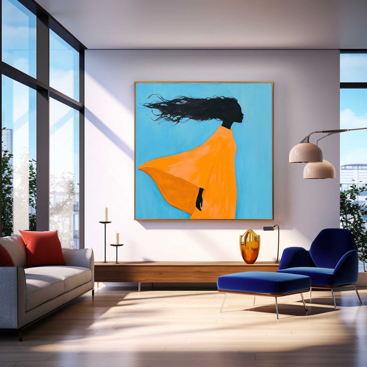 Wall Art People Avant Modern Abstract Expressionist