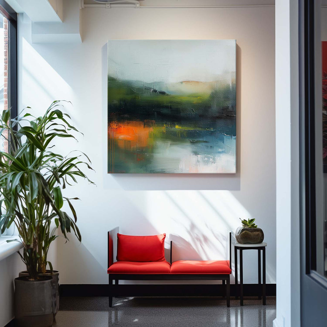 Wall Art Abstract Natural Impasto Landscape Modern