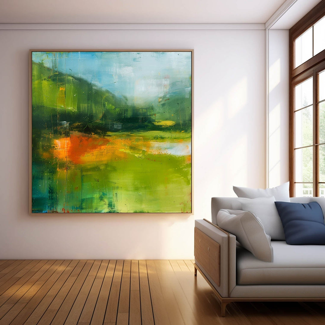 Wall Art Abstract Landscape Modern Fresh Natural