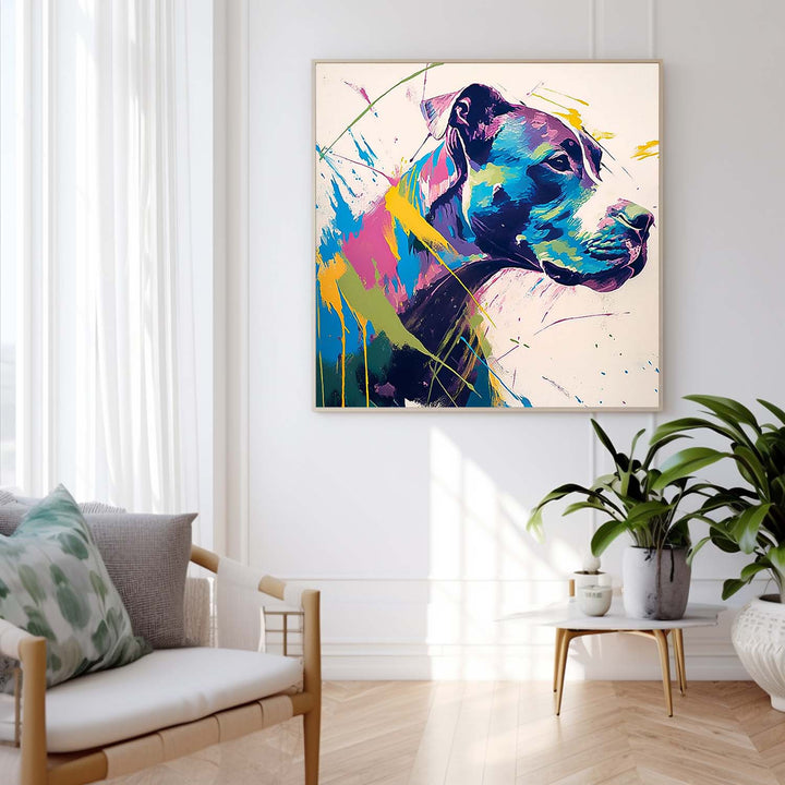 Wall Art Animal Contemporary Abstract Expressionist