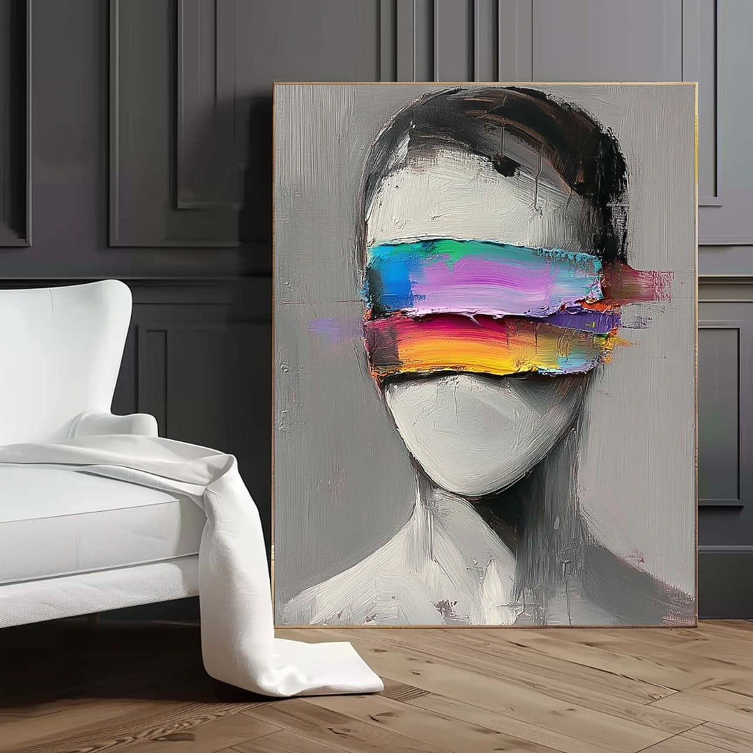 Wall Art People Luxury Artistic Abstract Figure