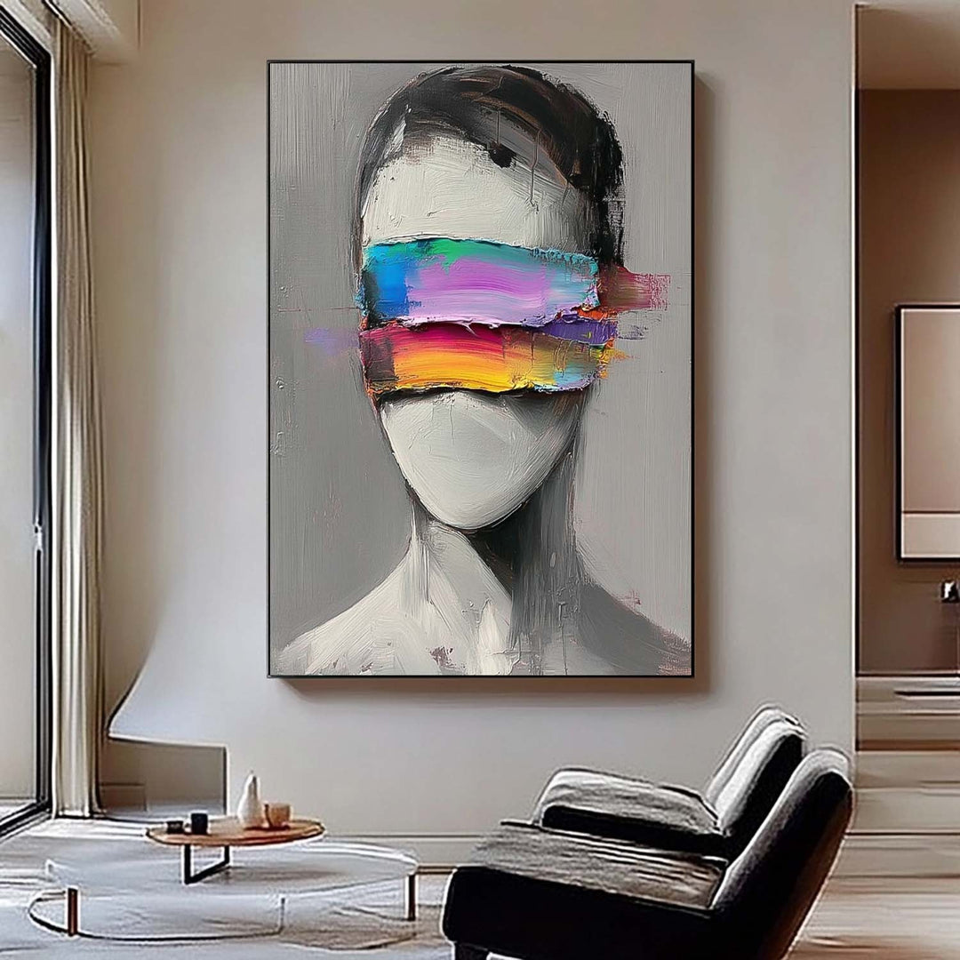 Wall Art People Luxury Artistic Abstract Figure